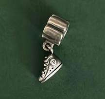 Sterling Silver Sneaker Charm