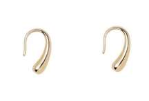 18K Gold Plated Teardrop Dangle Drop Hook Earrings for Women