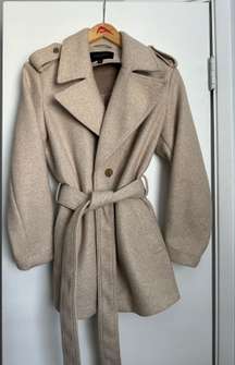 Beige Peacoat