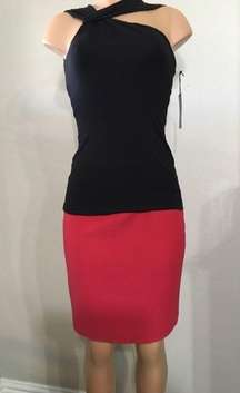 T. Tahari red pencil skirt. NWOT