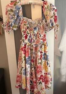 NWT En Saison Constantia Flora Mini Dress Sz S