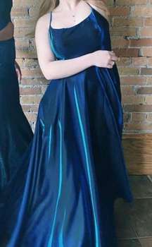 Blue Prom Dress