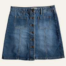 Y2K Denim Mini Skirt