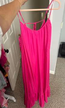 Pink Maxi Dress 