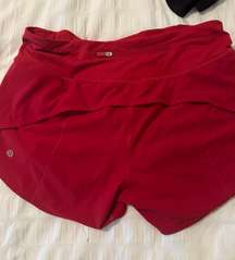 Red Speed Up Shorts 4