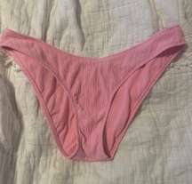 Never Worn Women’s Plisse High Leg Cheeky Bikini Bottom