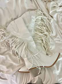 White Cowboy Boots