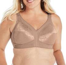 Playtex 18 Hour Bra 42D Style 4693 Wirefree Tagless Toffee