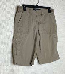 Calvin Klein Jeans Cotton Shorts Tan