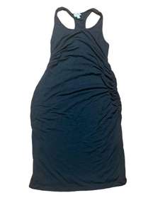 Market & Spruce black maternity sleeveless razorback dress large