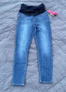 NWT C Pink Maternity Skinny Jeans SIZE S