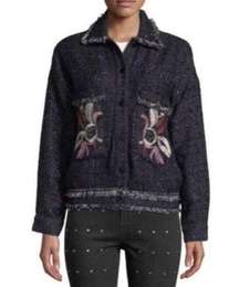 FINAL PRICE  Tweed Embroidered Jacket