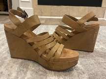 Eileen Fisher Strappy Platform Wedge