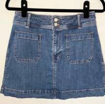 Denim Jean Skirt