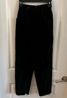 1099 Vintage Yves Saint Laurent High Rise Pleated Trouser Size 34