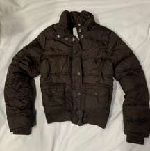 Aeropostale Brown Puffer Jacket -