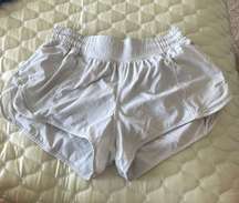 White Hotty Hot 2.5” Shorts