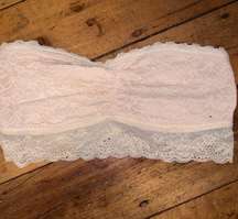 Aerie Cream Lace Bandeau