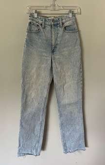 High Rise 90s Straight Jeans