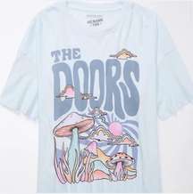 Oversized The Doors Graphic T-shirt