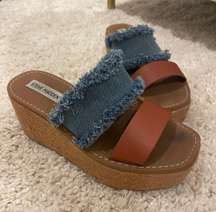 Denim Wedge