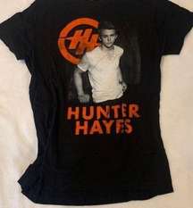 Hunter Hays 2012 black concert shirt XL EUC