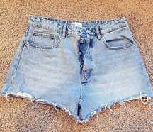 ZARA denim shorts