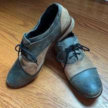 Free People Two Tone Oxford Style Shoes Made in India