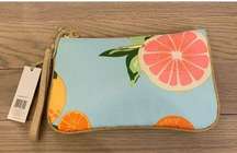 Trina Turk  Citrus floral make up pouch/