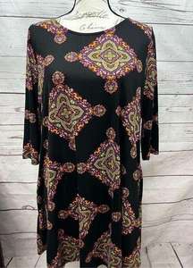 Agnes & Dora large longer paisley styled t shirt - 2628