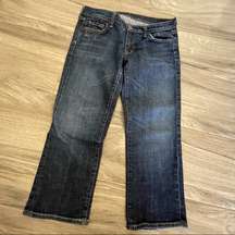 Citizen’s of Humanity Kelly low waisted cropped blue jeans size 29