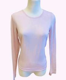 Pink Tie Back Top Athletic Lightweight S Yoga Pilates