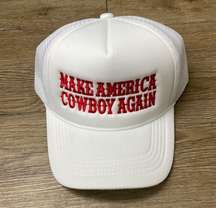 Make America Cowboy Again Trucker Hat 