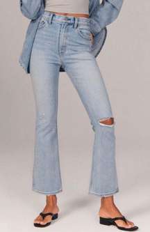 High Rise Cropped Jeans