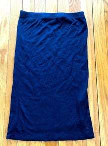 EUC Rolla Coaster Bodycon Navy Blue High Waist S