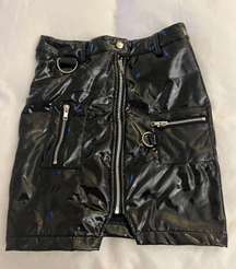 Pleather Skirt