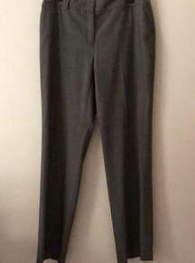 Women’s  black herringbone dress slacks pants size 10 straight leg dressy