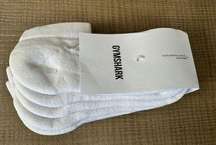 New  Unisex Trainers 3 Pack Socks - Size S (3- 6) - White