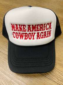 Make America Cowboy Again Trucker Hat