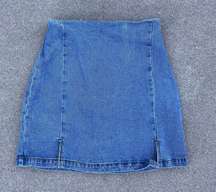 John Galt Denim Skirt