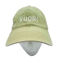 Vuori Ball Cap Adult Olive Drab Green Cotton Adjustable Strapback Baseball Hat