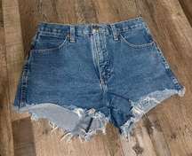 High Waitsed Vintage Jean Short