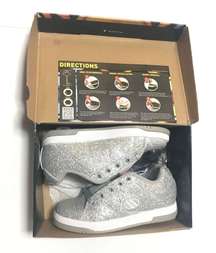 NWT Women’s 6  Shoes Sneakers Style 770973H Silver Disco Glitter Athletic