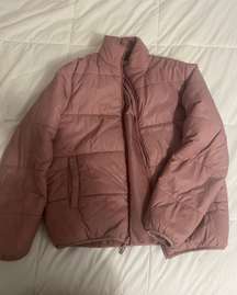 Universal Threads s Pink Puffer Jacket