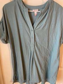 Isabel Maternity Light Blue Tunic