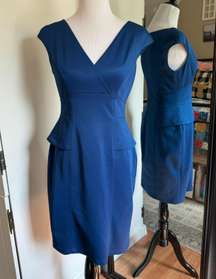 Collection Size 6 Blue Peplum Dress