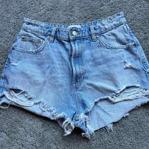 Zara denim shorts