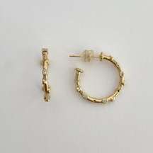 Gold Hoop Earrings