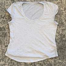 Pilcro Sustainable Scoop Neck Tee