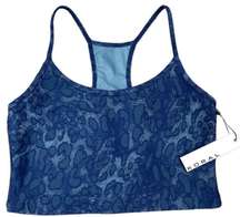 Koral Leah blue Chetta‎ sport bra size L